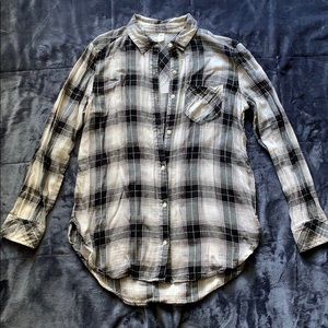 BP. Long sleeve flannel button up